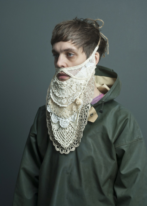 This crochet beard is making me swoon This shot by the Sartorialist is 